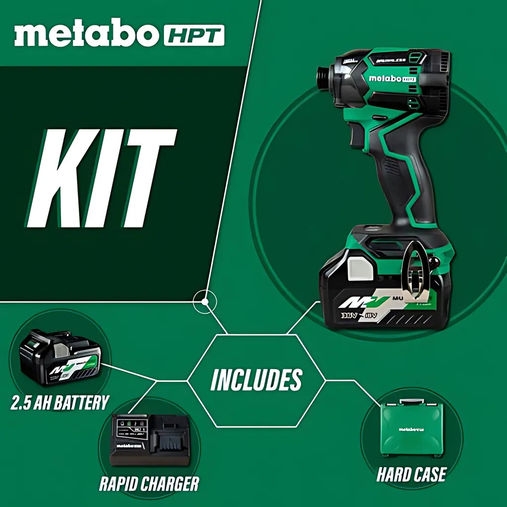 36V Multivolt Cordless Triple Hammer Bolt Impact Driver-WH36DCM-242