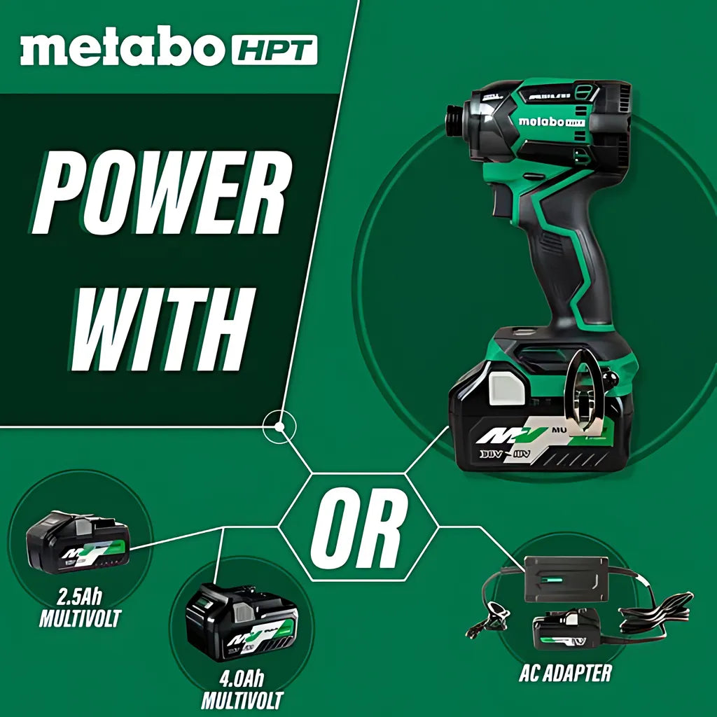 36V Multivolt Cordless Triple Hammer Bolt Impact Driver-WH36DCM-245