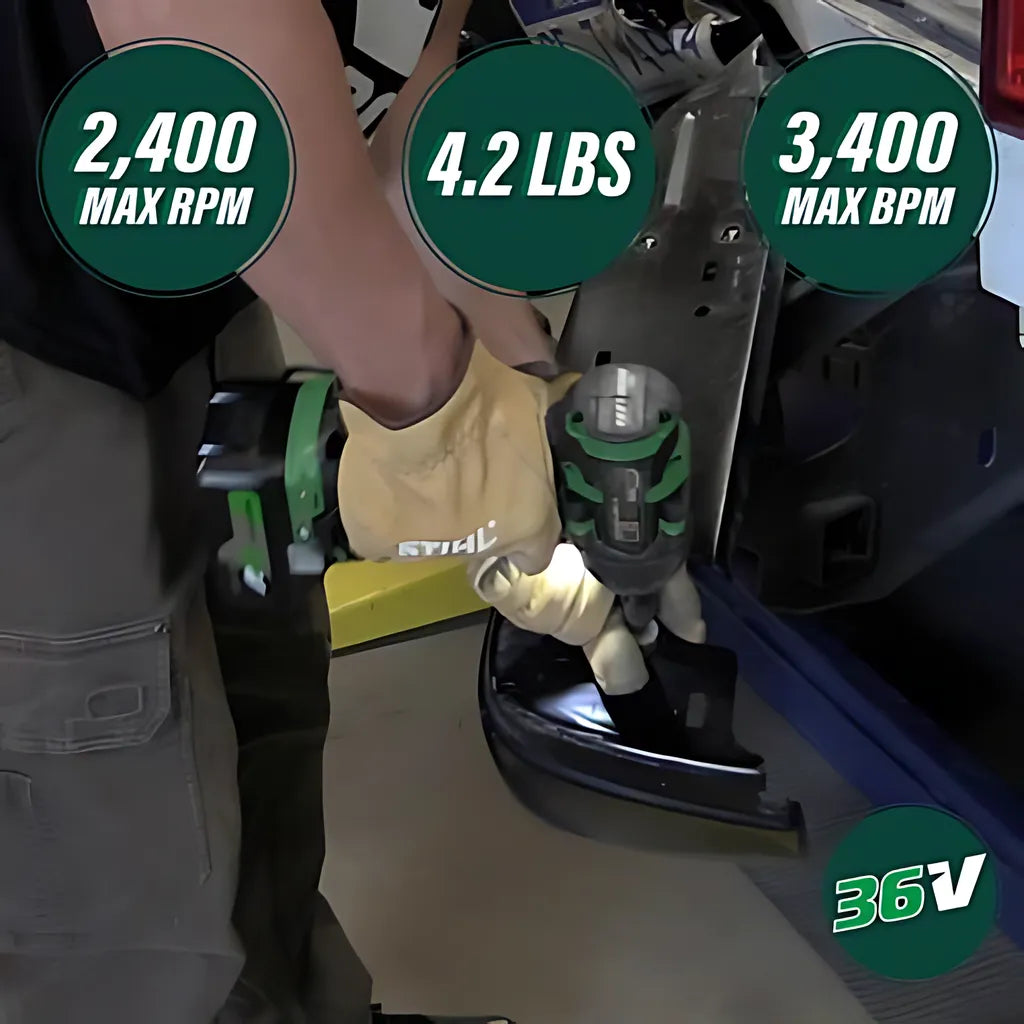 36V Multivolt 1/2 Inch Mid-Torque Impact Wrench-WR36DEM-357