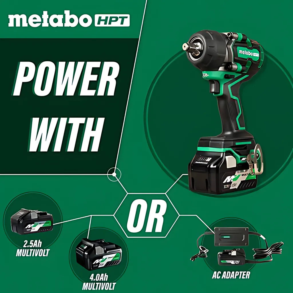 36V Multivolt 1/2 Inch Mid-Torque Impact Wrench-WR36DEM-361