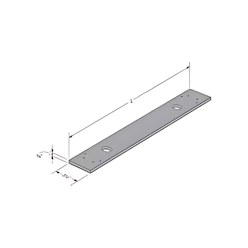 Bearing Plate Kit For 18-In. Strong-Wall® High-Strength Wood Shearwall-WSWH-WBBP18KT-SP1751-1945