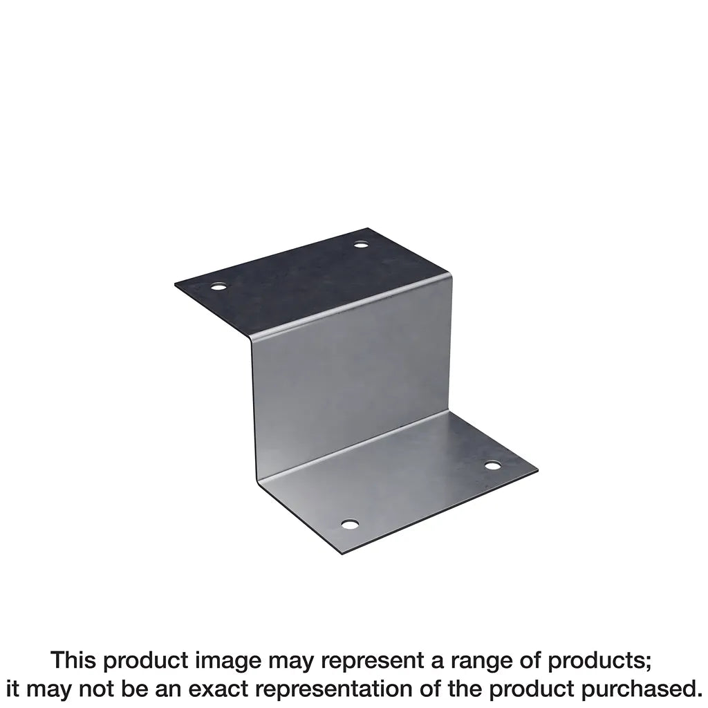 1-1/2 In. X 3-1/2 In. 12-Gauge Galvanized Z Clip (Pack Of 100)-Z4-SP7843-8361