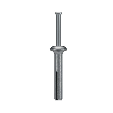 Zinc Nailon™ 1/4 in. x 3 in. Stainless-Steel Pin-Drive Anchor (100-Qty)