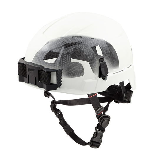 BOLT™ White Safety Helmet with IMPACT ARMOR™ Liner (USA) - Type 2, Class E