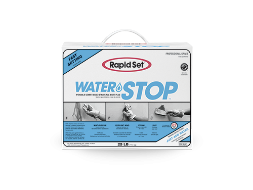Rapid Set Water Stop Box