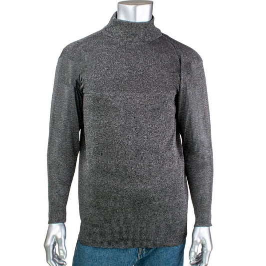 PIP P100SP-TL-M Blended Cut Resistant Pullover, Dark Gray, Size M