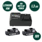 18V Lithium Ion Battery and Charger Kit