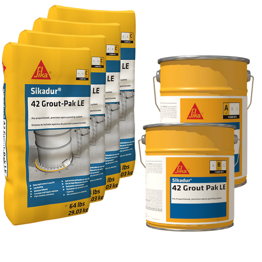 Sikadur 42, Grout-Pak LE - precision epoxy grouting system (2.0 cu. ft. kit) A COMPONENT ONLY