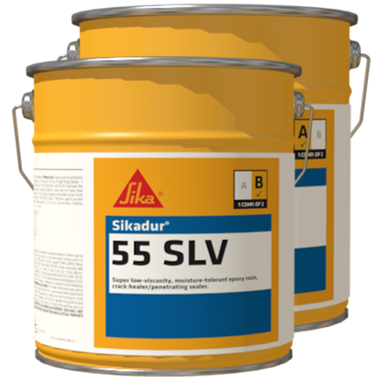 Sikadur 55 SLV - Super low viscosity, epoxy resin crack healer/sealer