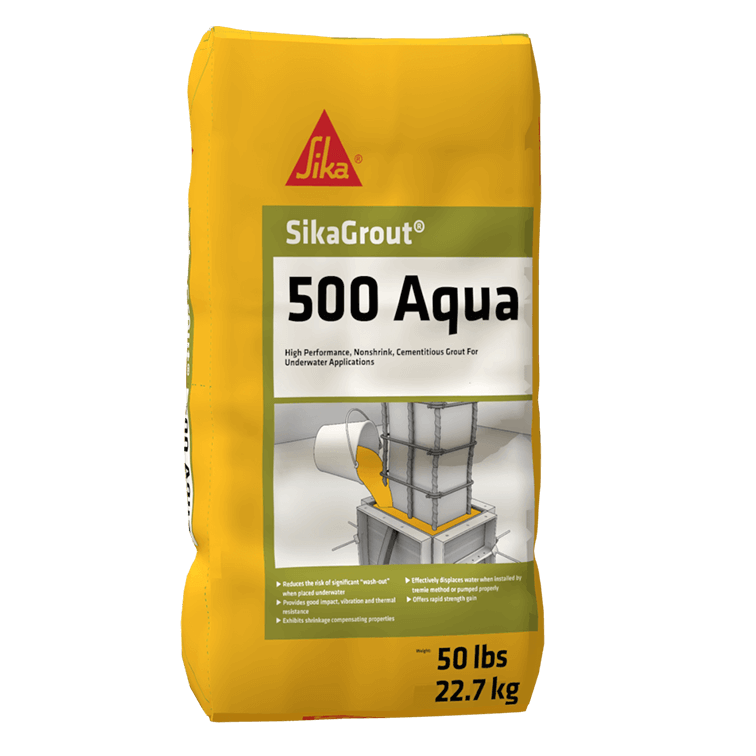 SikaGrout 500 Aqua - Underwater Grout MUST ORDER IN FULL PALLETS