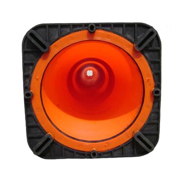 Vizcon PVC Cone, 28inch Wide Body No Reflective Collars, 7 lbs Fluorescent Orange