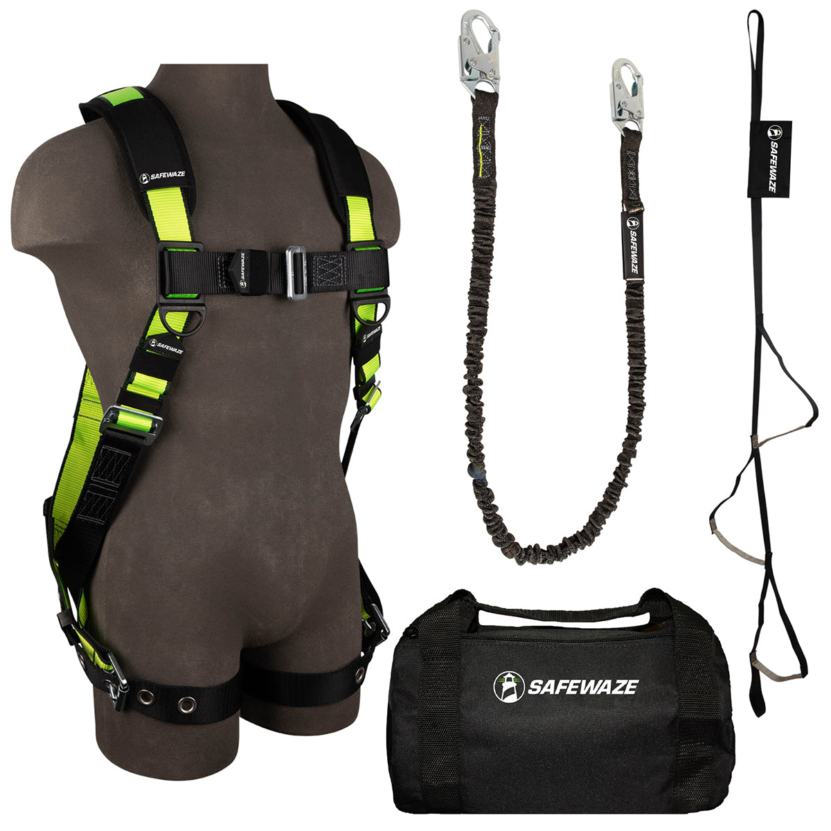 PRO Bag Kit: FS185-S/M Harness, FS580 Lanyard, FS902 Trauma, FS8125 Ba –  ProContractor Supply