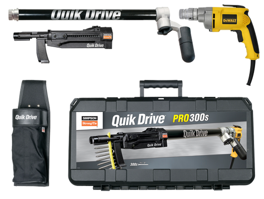 Quik Drive® PRO300SG2 Decking System w/ DeWalt® 2500 RPM Screwdriver Motor