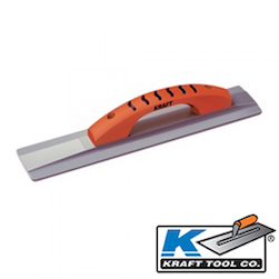 Kraft Tools 16" x 3-1/4" Magnesium Hand Float with ProForm® Handle