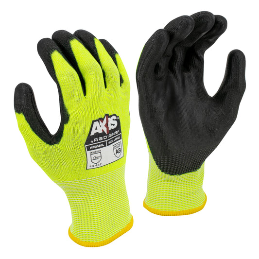 Radians RWG558 AXIS Cut Protection Level A8 PU Coated Glove
