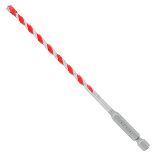 3/16 in. x 4 in. x 6 in. SPEEDemon™ Red Granite Carbide Tipped Hammer Drill Bit