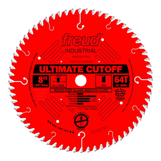 8" Ultimate High Production Cut-Off Saw Blade