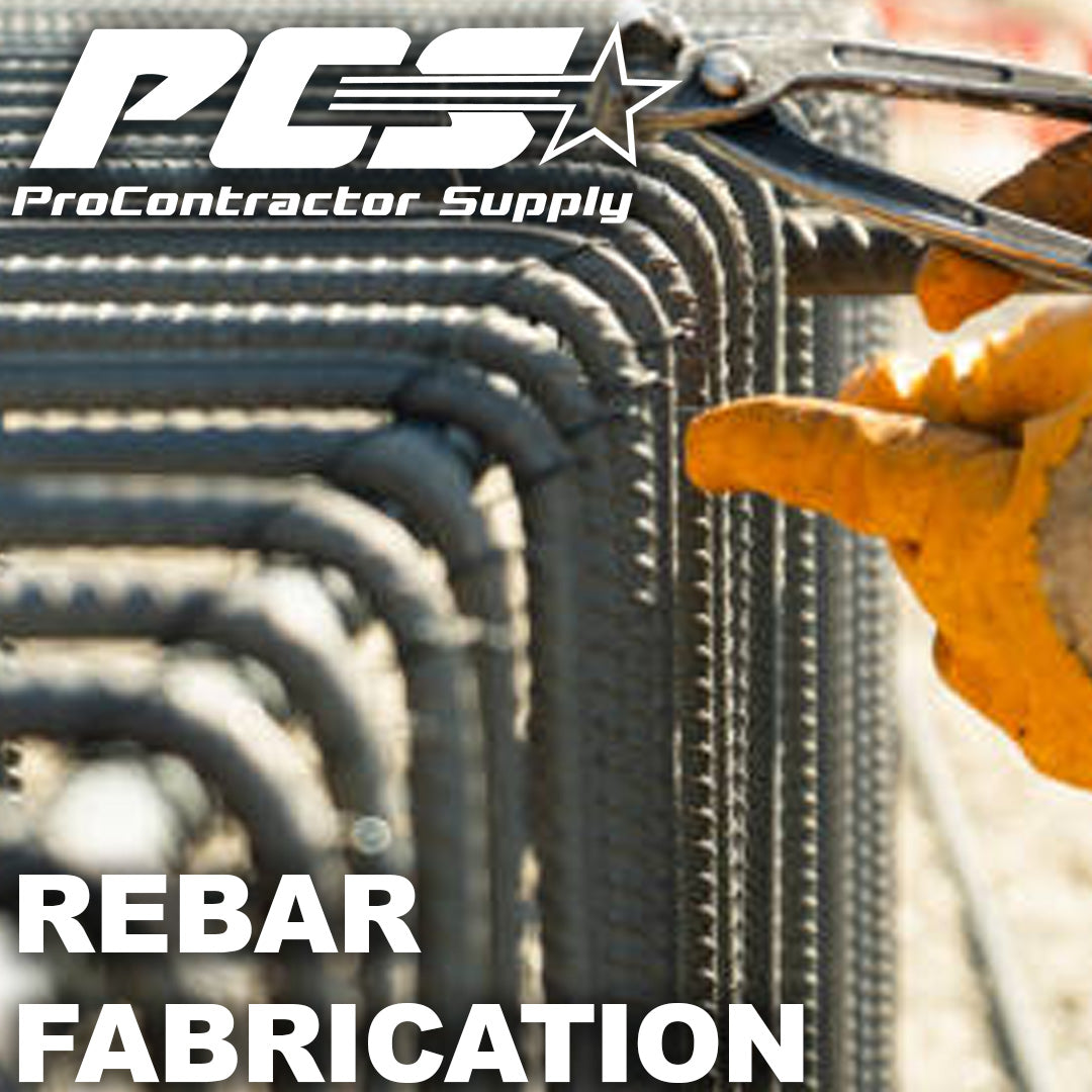 The Benefits of Using ProContractor Supply's Rebar Fabrication Services