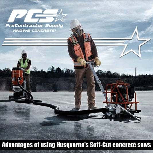 Advantages of using Husqvarna's Soff-Cut concrete saws