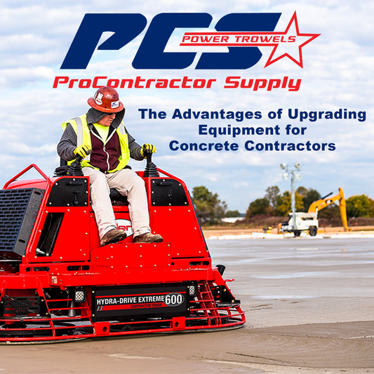 The Advantages of Upgrading Equipment for Concrete Contractors