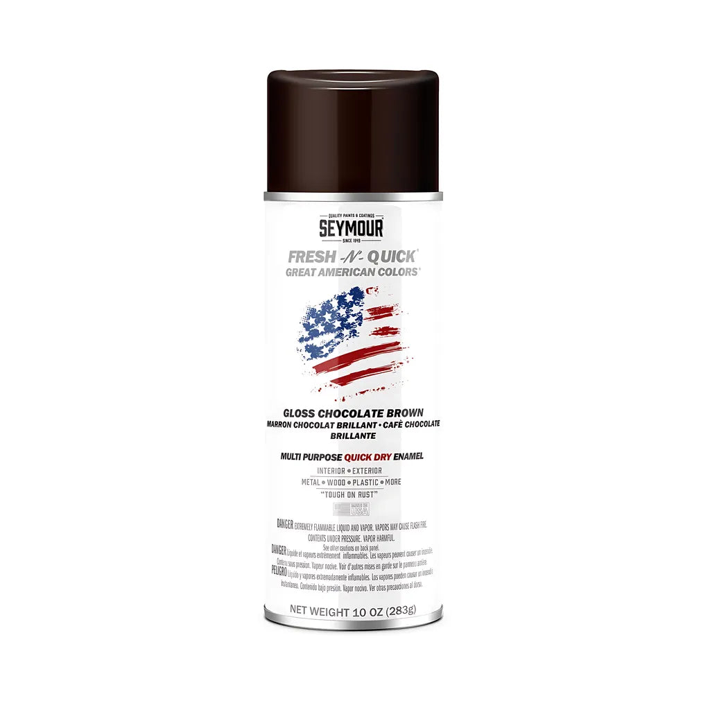 Fresh-N-Quick Voc Compliant Gloss Chocolate Brown 16 Oz Can-0000110076-562