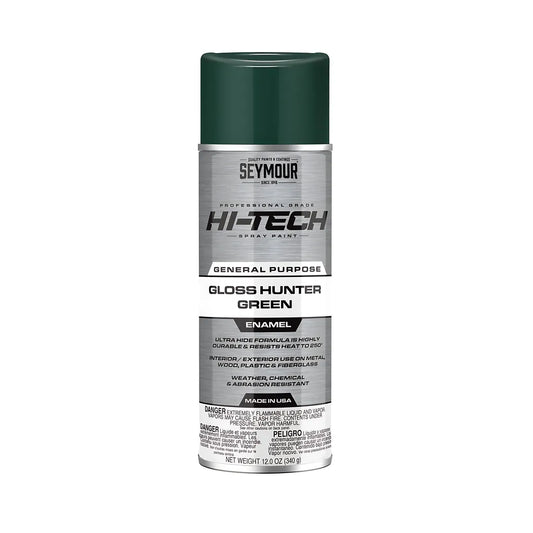 Hi-Tech Enamel Gloss Hunter Green 16 Oz Can-0000160128-597