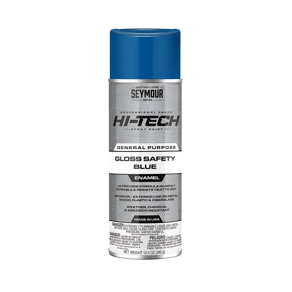 Hi-Tech Enamel Gloss Safety Blue 16 Oz Can-0000160129-599