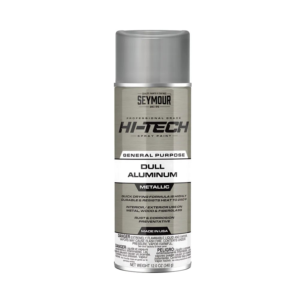 Hi-Tech Lacquer Dull Aluminum Metallic 16 Oz Can-0000160132-622