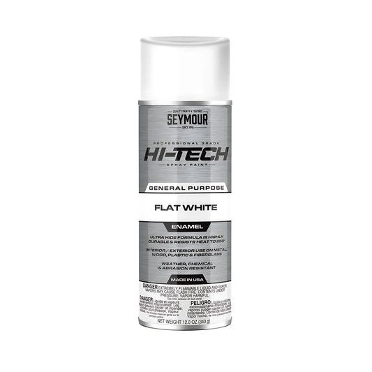 Hi-Tech Enamel Flat White 16 Oz Can-0000160134-590