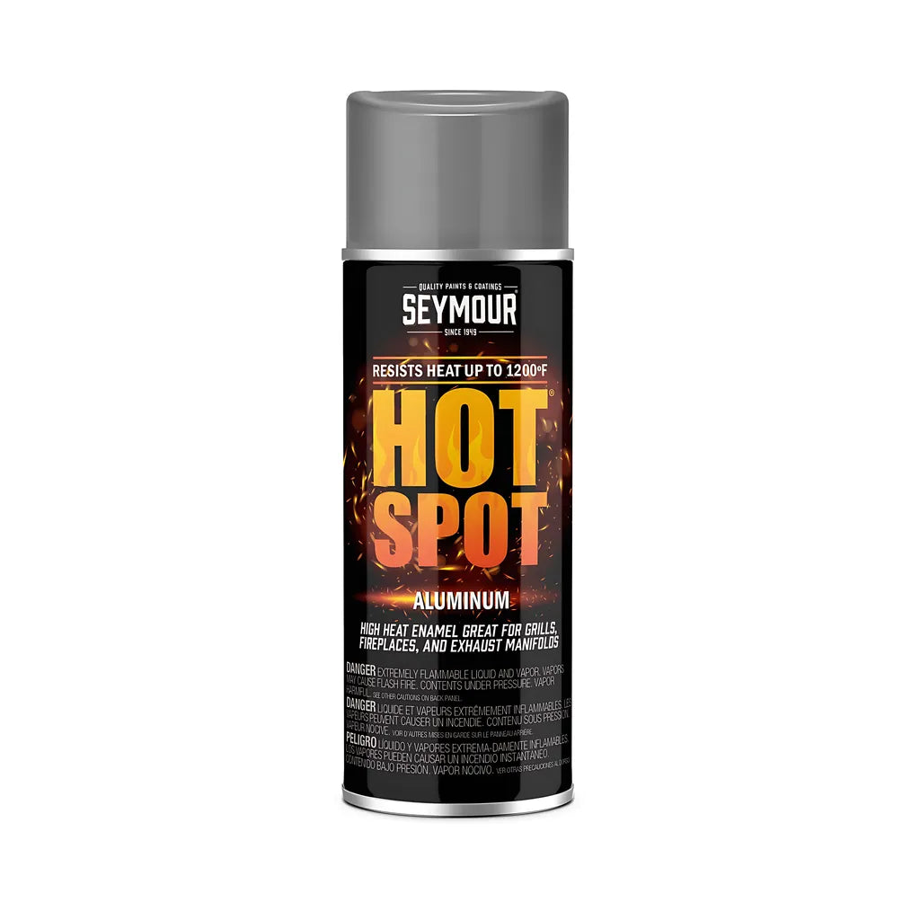 Hot Spot High Temperature Paint (1200 F)  Aluminum 16 Oz Can-0000161201-629