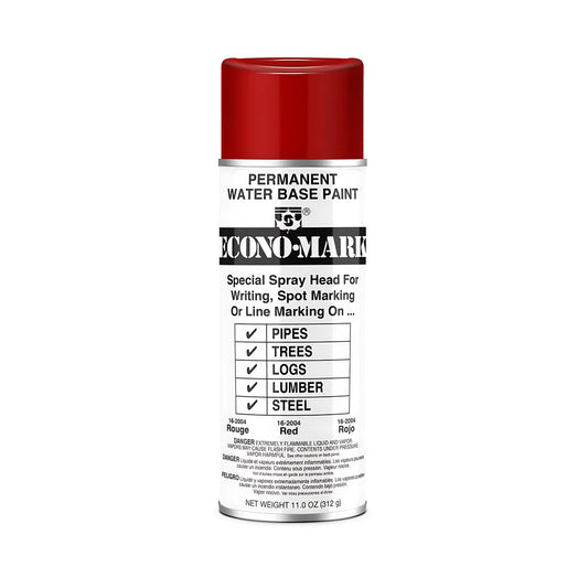 16 Oz Waterbase Economical Marking Paint Red-0000162004-396