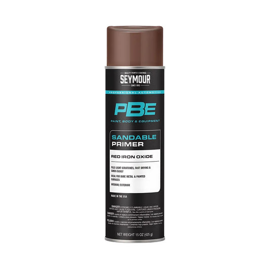 Pbe Professional Sandable Red Iron Oxide Primer 20 Oz Can-0000201673-691