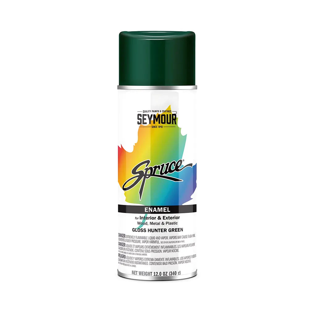 Spruce General Use Enamels Gloss Hunter Green 16 Oz Can-0000980008-726