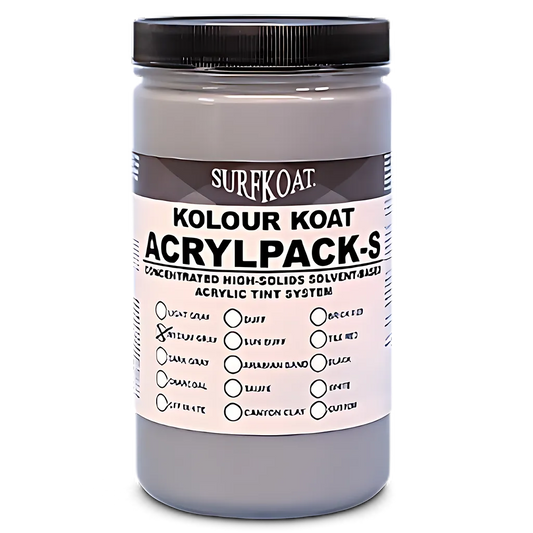 Surfkoat Acrylpack-S (Light Gray) 1 Quart-005-ACP-01-1251