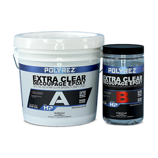 Extra Clear Epoxy 1.5 Gallon Kit