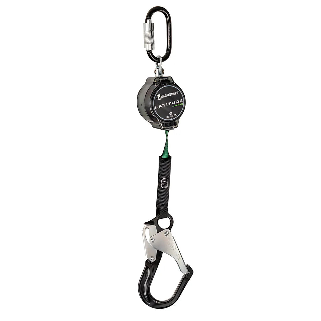 Latitude Pro 7' Single Web Srl-P: Triple Lock Carabiner, Alu Rebar Hook 018-5011-6969