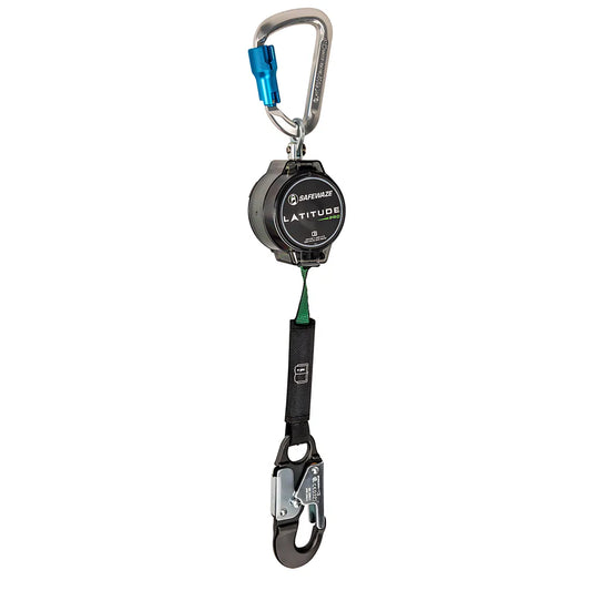 Latitude Pro 7' Single Web Srl-P: Alu Carabiner, Alu Snap Hook 018-5013-6975