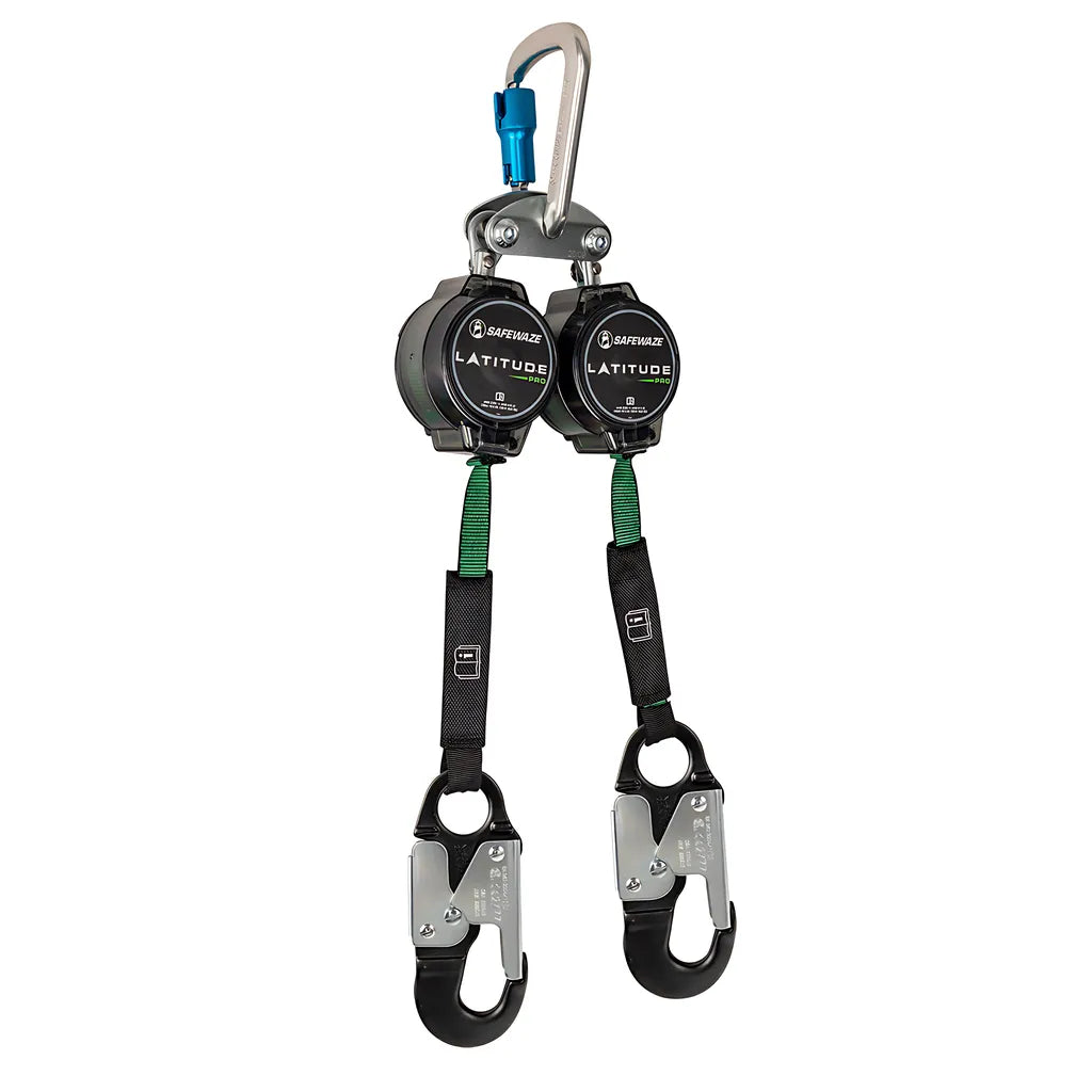 Latitude Pro 7' Dual Web Srl-P: Fs-Ex313, Alu Carabiner, Alu Snap Hooks 018-5021-6999