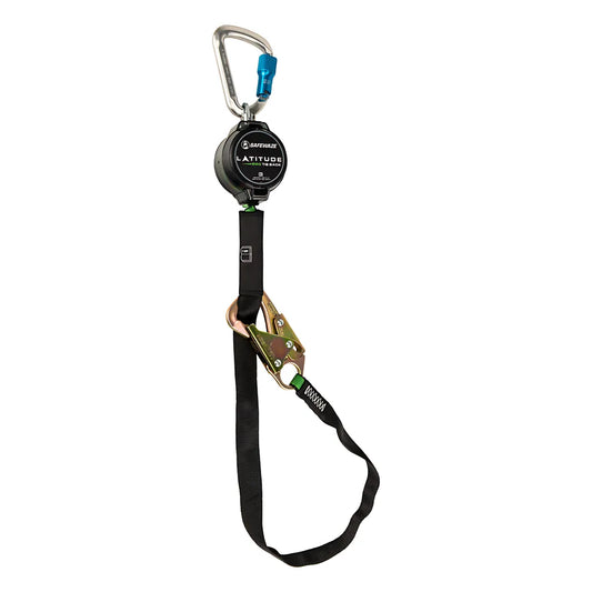 Latitude Pro Tie-Back 7' Single Web Srl: Alu Carabiner, 40" Tie-Back 018-5031-7038