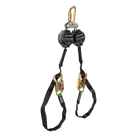 Latitude Pro Tie-Back 7' Dual Web Srl: Fs-Ex313, Carabiner, 40" Tie-Back 018-5033-7047