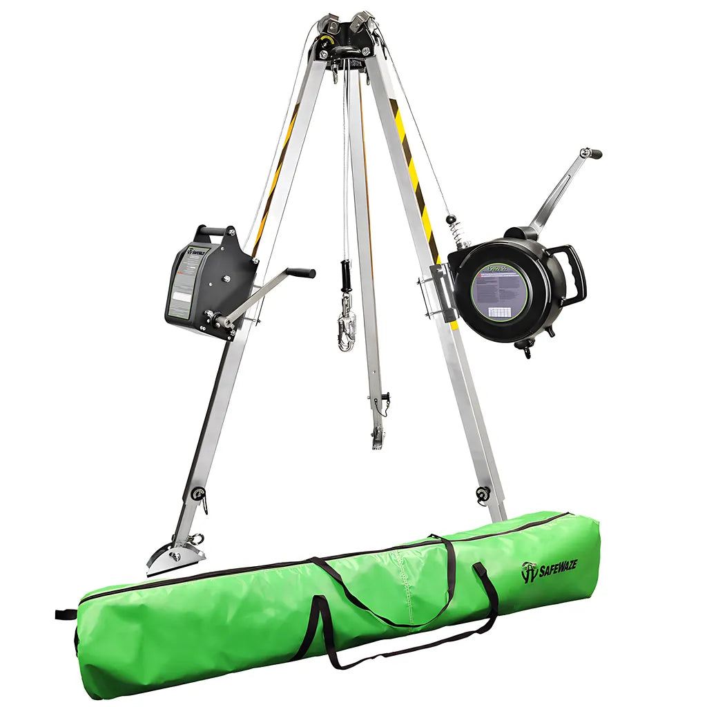 7' Adjustable Tripod Kit, 65' Personnel Winch, 65' 3-Way 019-11004-7431