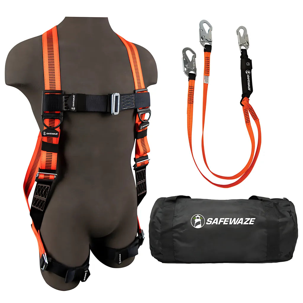 V-Line Bag Combo: Fs99280-E Harness, Fs88561-E Lanyard, Fs8150 Bag 019-3035-7667