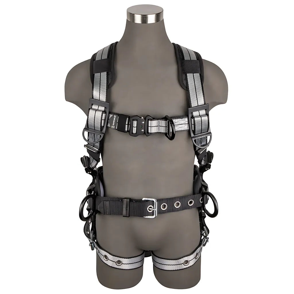 Pro+ Slate Construction Harness: Alu 3D, Alu Qc Chest, Alu Fd, Tb Legs 020-1180-5699