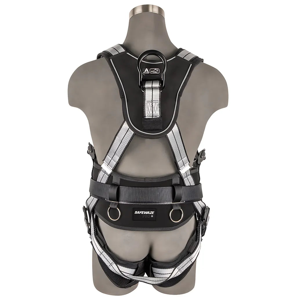 Pro+ Slate Construction Harness: Alu 3D, Alu Qc Chest, Tb Legs 020-1188-5726