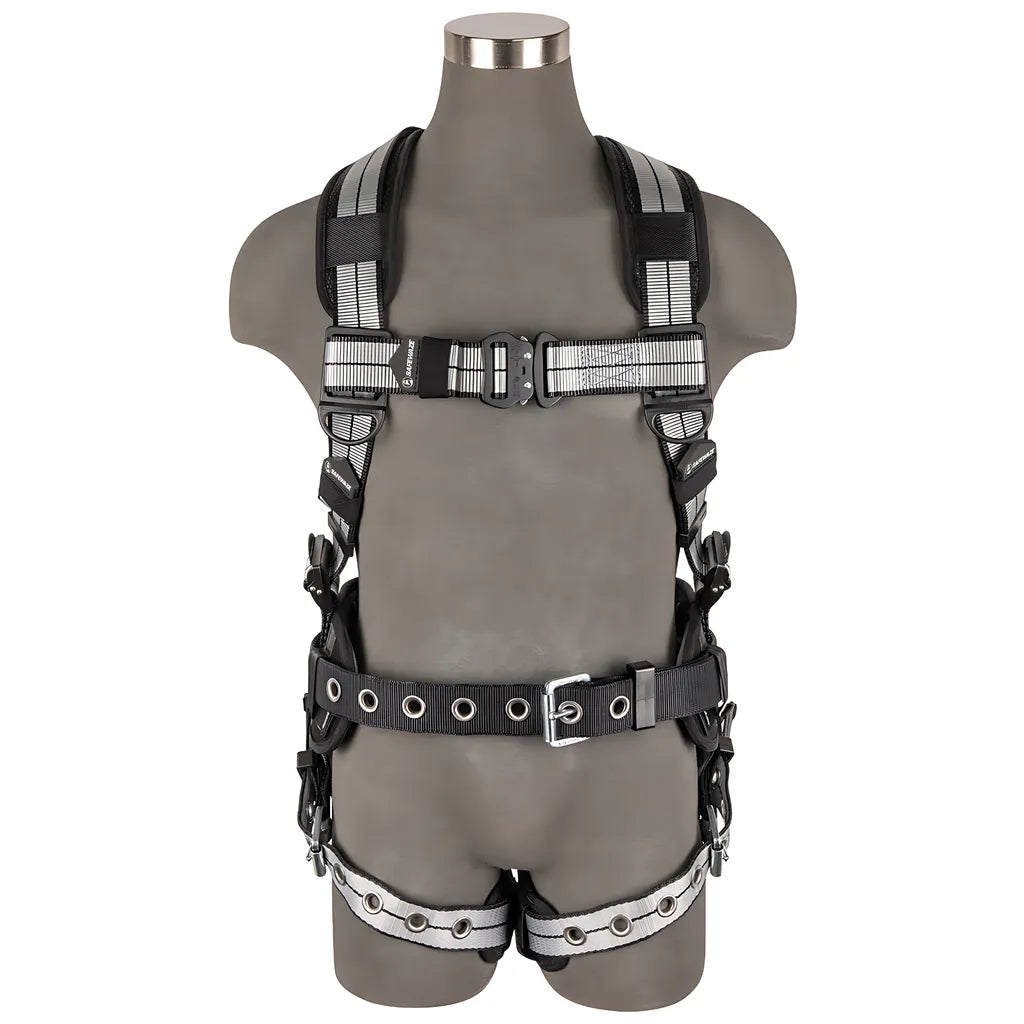 Pro+ Slate Construction Harness: Alu 1D, Alu Qc Chest, Tb Legs 020-1198-5757