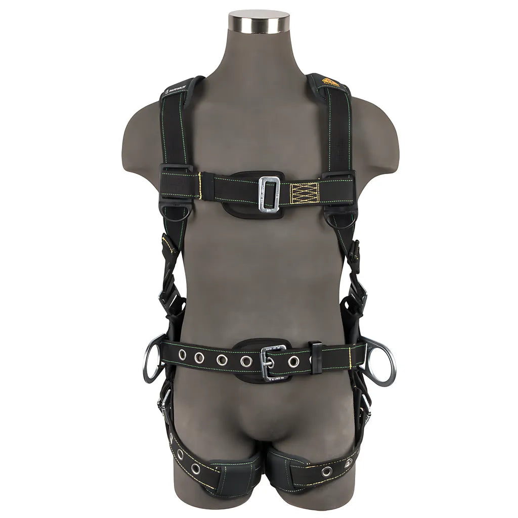 Arc Flash Construction Harness: 3D, Mb Chest, Tb Legs 020-1344-6192