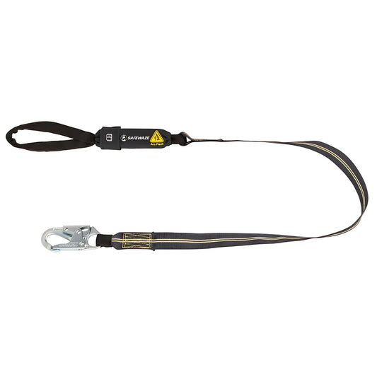 Arc Flash 6' Energy Absorbing Lanyard: Aramid, Snap Hook, Soft Loop 020-2046-6771