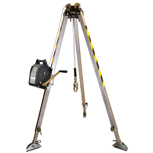 7' Adjustable Tripod Kit, 65' Personnel Winch 021-11026-7435