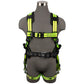 Pro+ Construction Harness: 1D, Qc Chest, Tb Legs 021-1433-5837