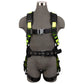 Pro Construction Harness: 1D, Qc Chest, Tb Legs 021-1442-5961